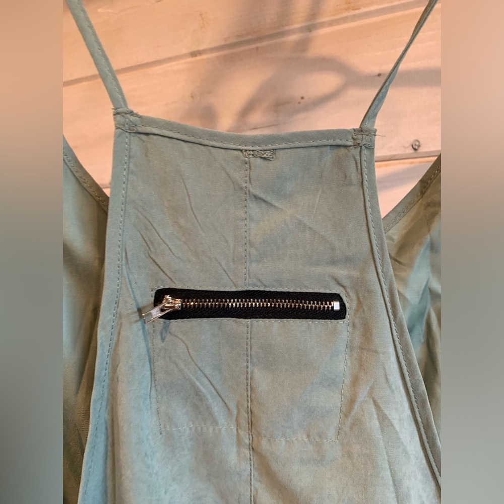 4/July | Green Casual Pocket Jumpsuit - Picture 7 of 8